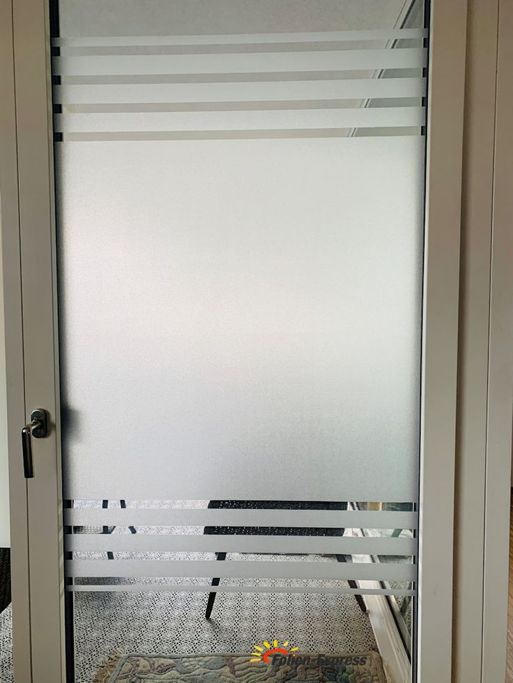 Frosted Glass Partition